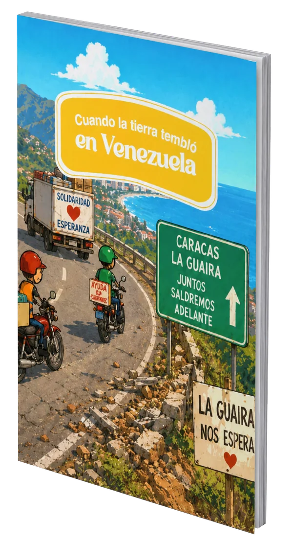 Libro Cuando la tierra tembló en Venezuela